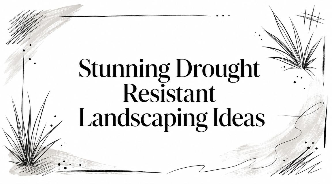 Stunning Drought Resistant Landscaping Ideas