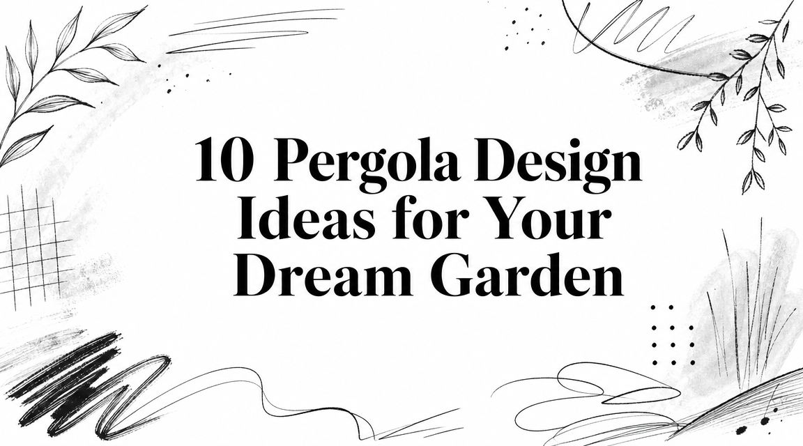 10 Pergola Design Ideas for Your Dream Garden