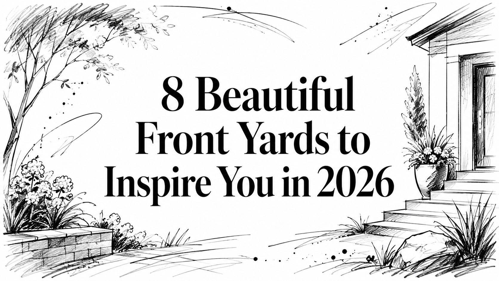 8 Beautiful Front Yards to Inspire You in 2026