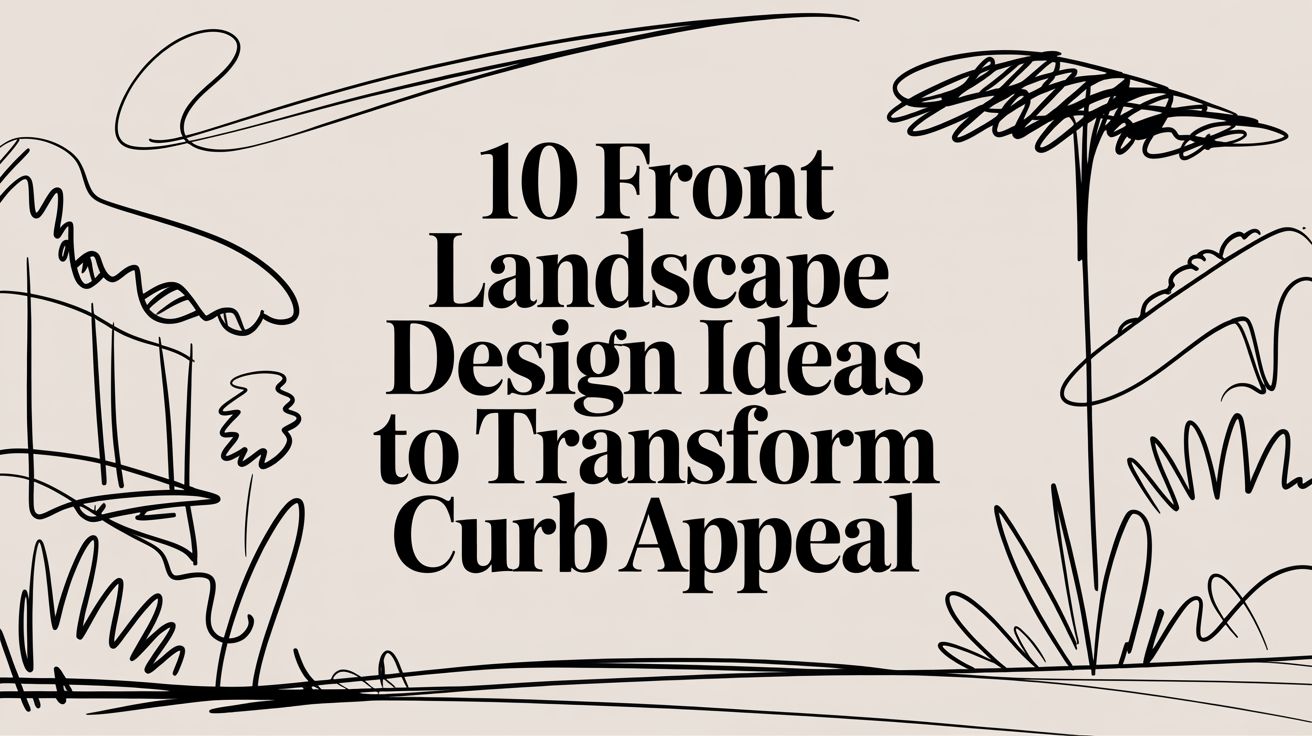 10 Front Landscape Design Ideas to Transform Curb Appeal