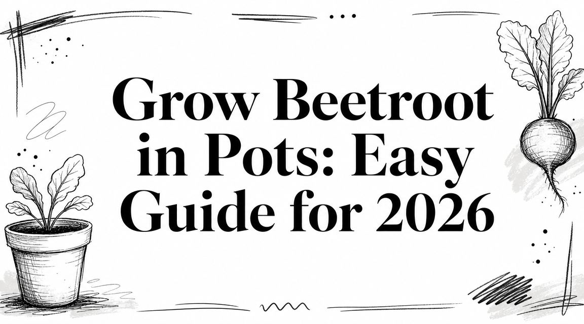 Grow Beetroot in Pots: Easy Guide for 2026