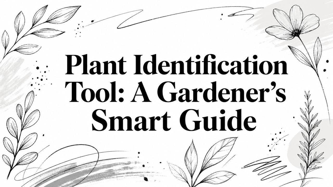 Plant Identification Tool: A Gardener's Smart Guide