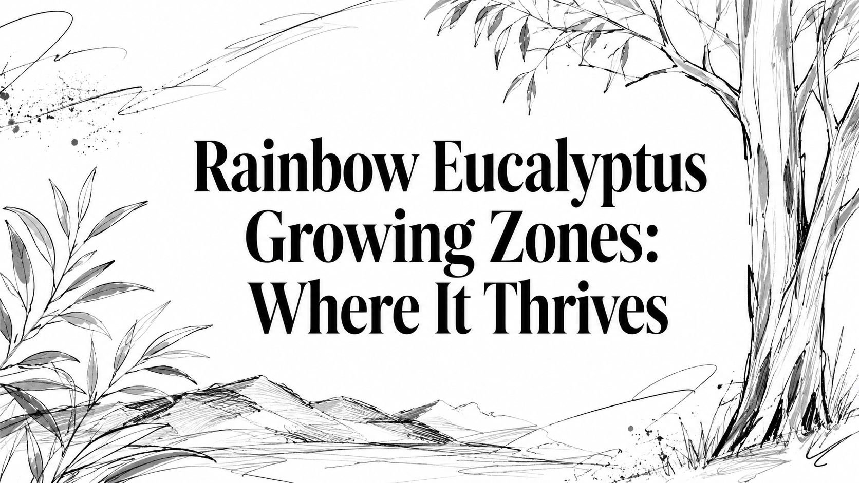 Rainbow Eucalyptus Growing Zones: Where It Thrives