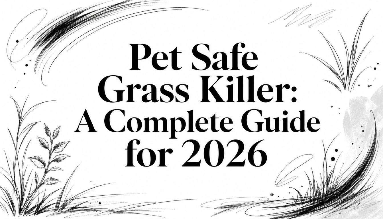 Pet Safe Grass Killer: A Complete Guide for 2026