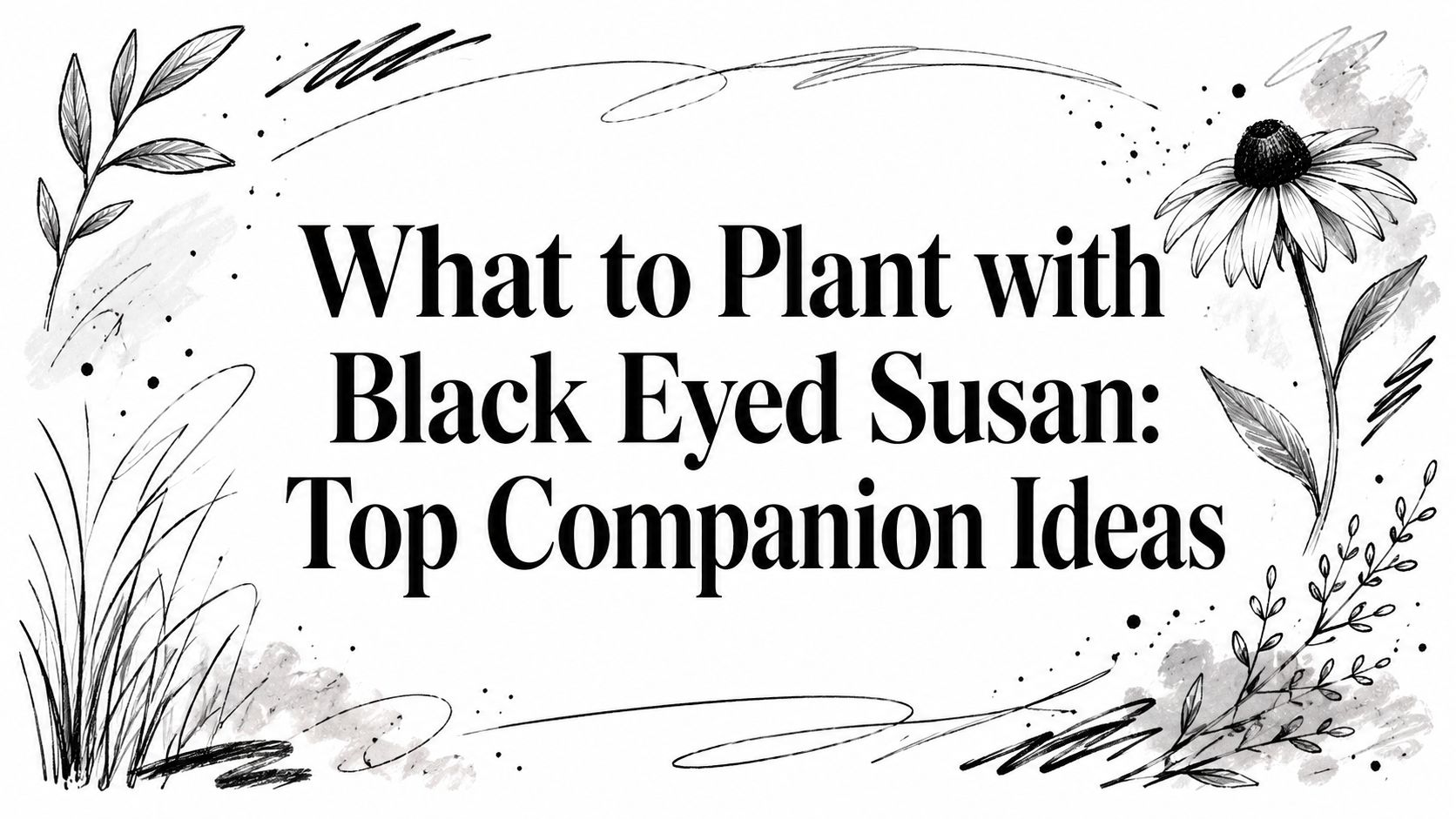 What to Plant with Black Eyed Susan: Top Companion Ideas