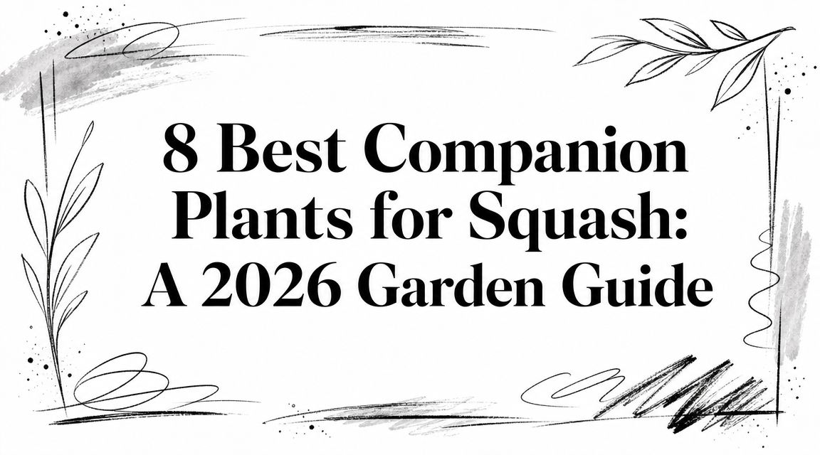 8 Best Companion Plants for Squash: A 2026 Garden Guide