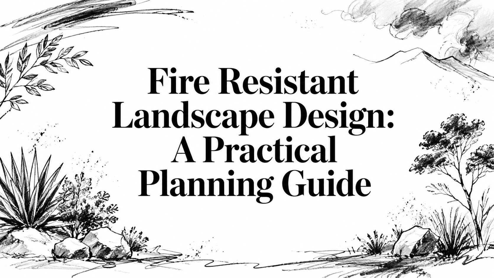 Fire Resistant Landscape Design: A Practical Planning Guide