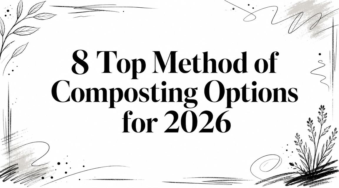 8 Top Method of Composting Options for 2026