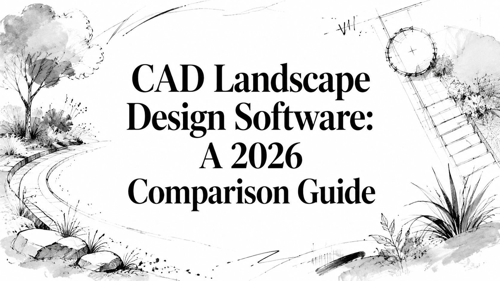 CAD Landscape Design Software: A 2026 Comparison Guide