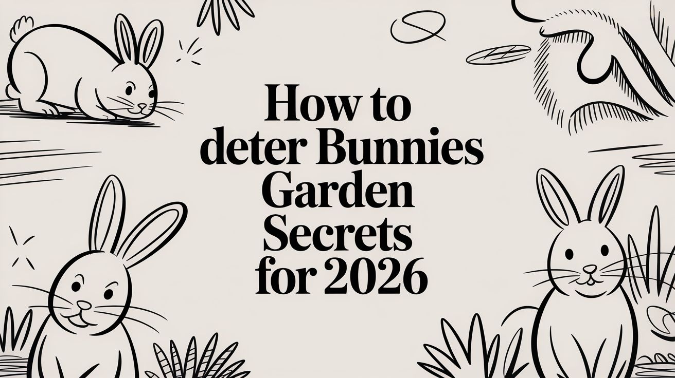How to Deter Bunnies Garden Secrets for 2026