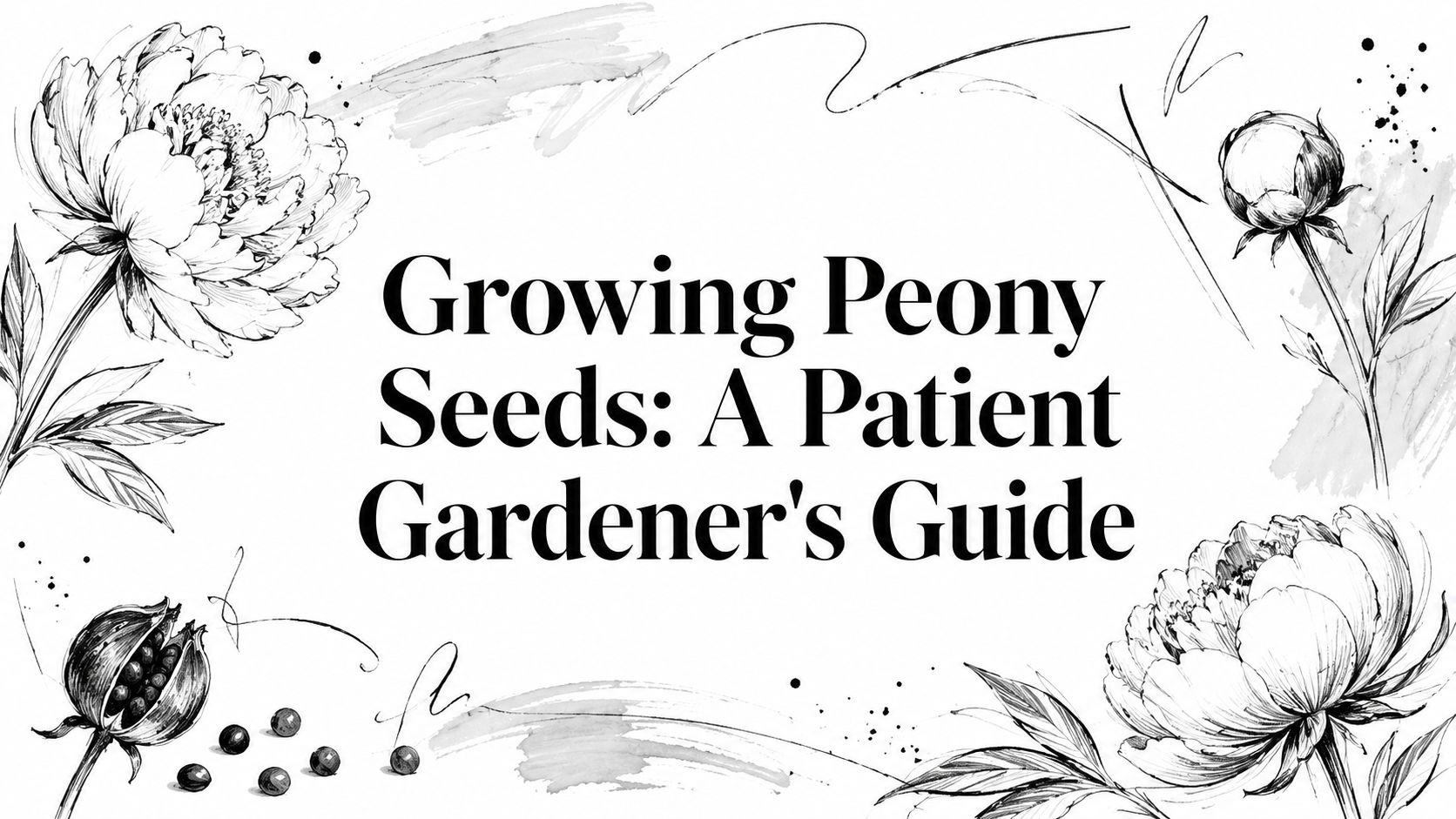 Growing Peony Seeds: A Patient Gardener's Guide