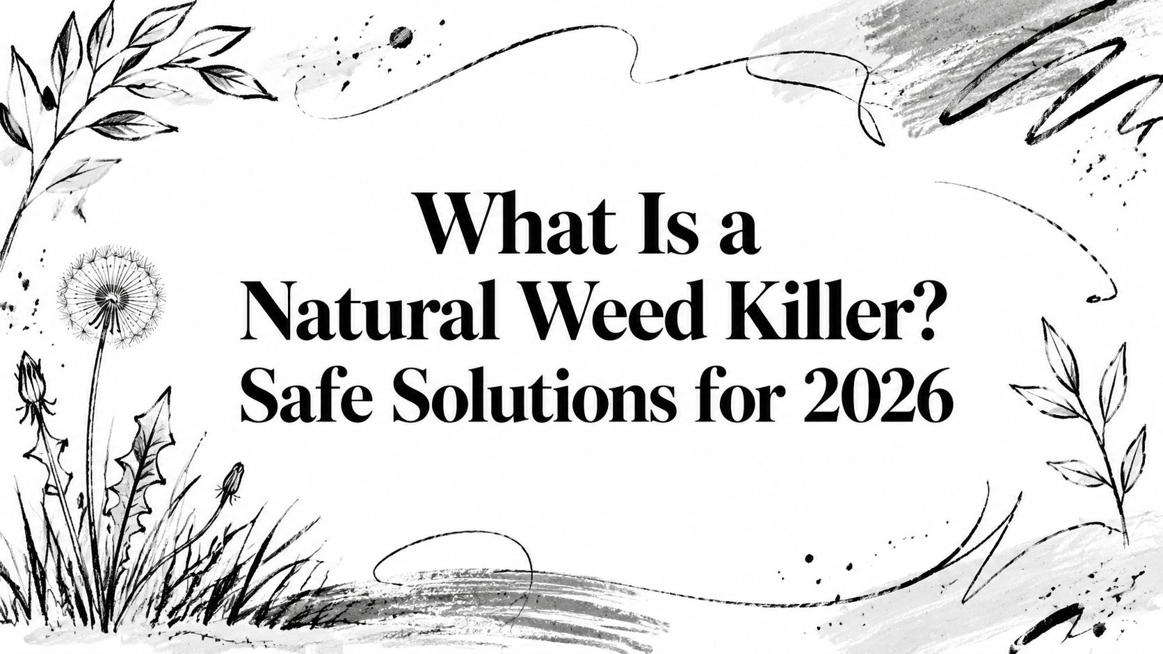 What Is a Natural Weed Killer? Safe Solutions for 2026