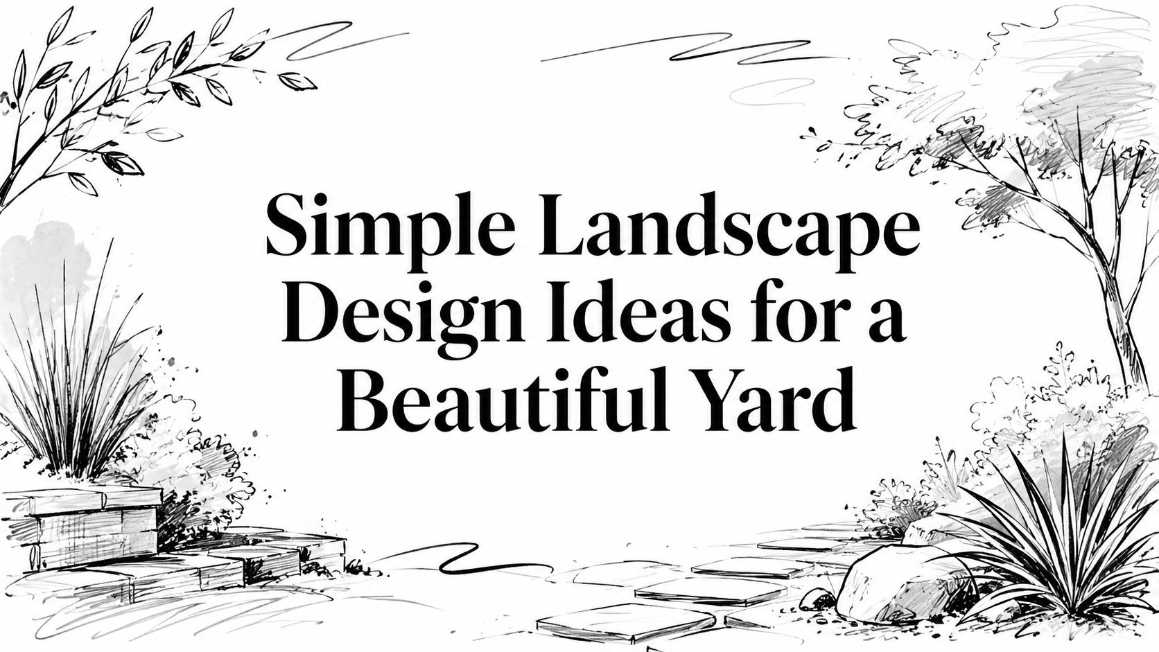 Simple Landscape Design Ideas for a Beautiful Yard
