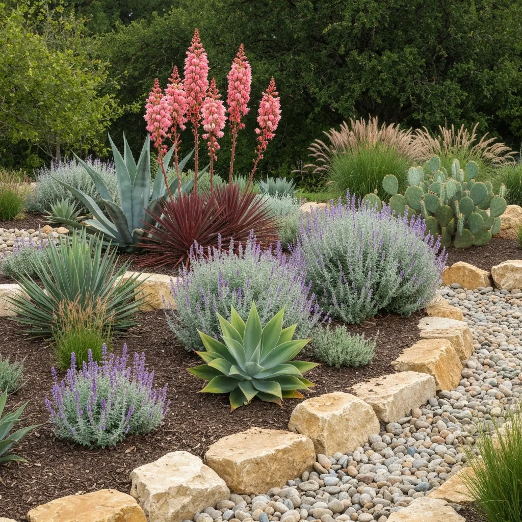 Drought-Tolerant Texas Gardens: Beautiful & Water-Wise Designs