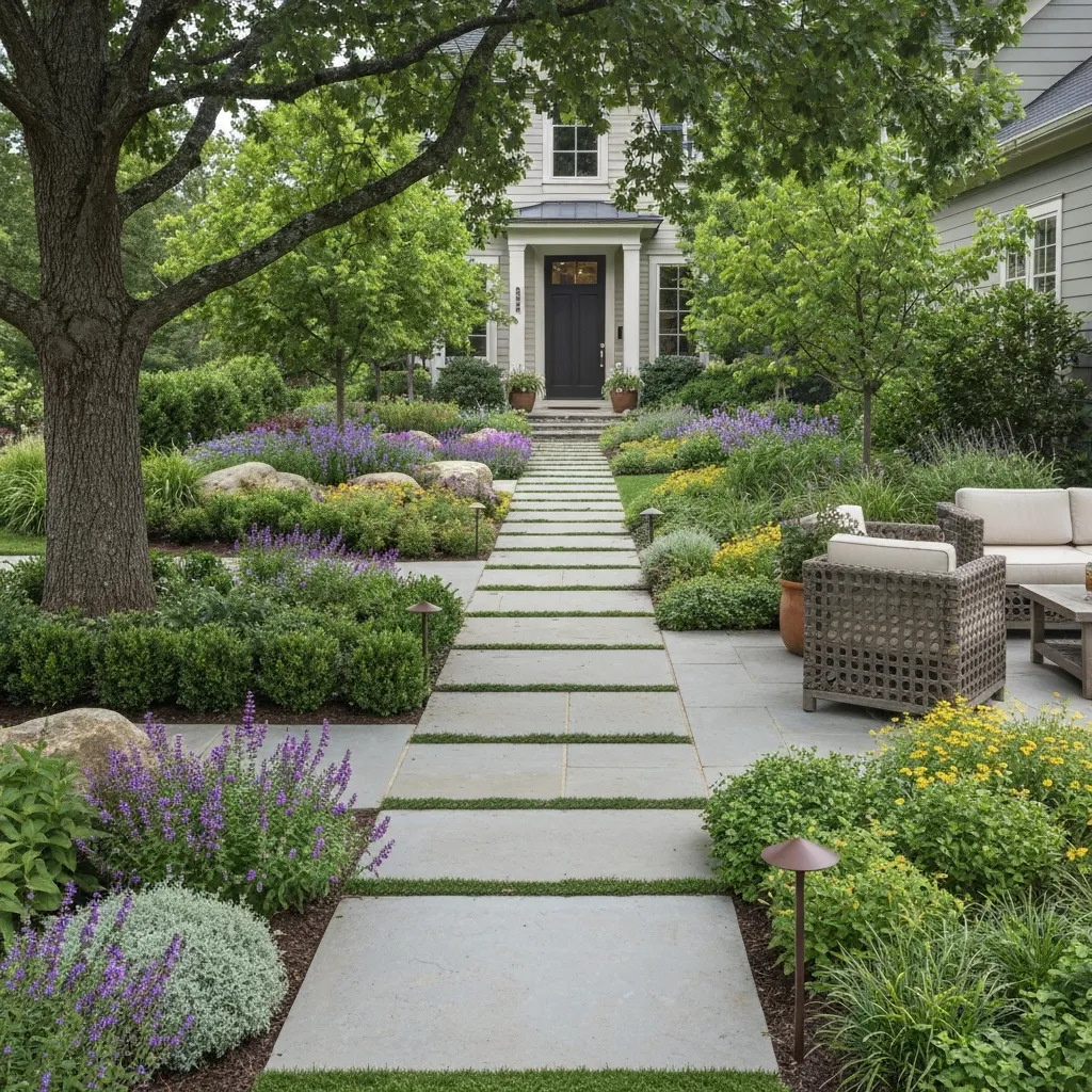 Front Walkway Planting Ideas for Curb Appeal