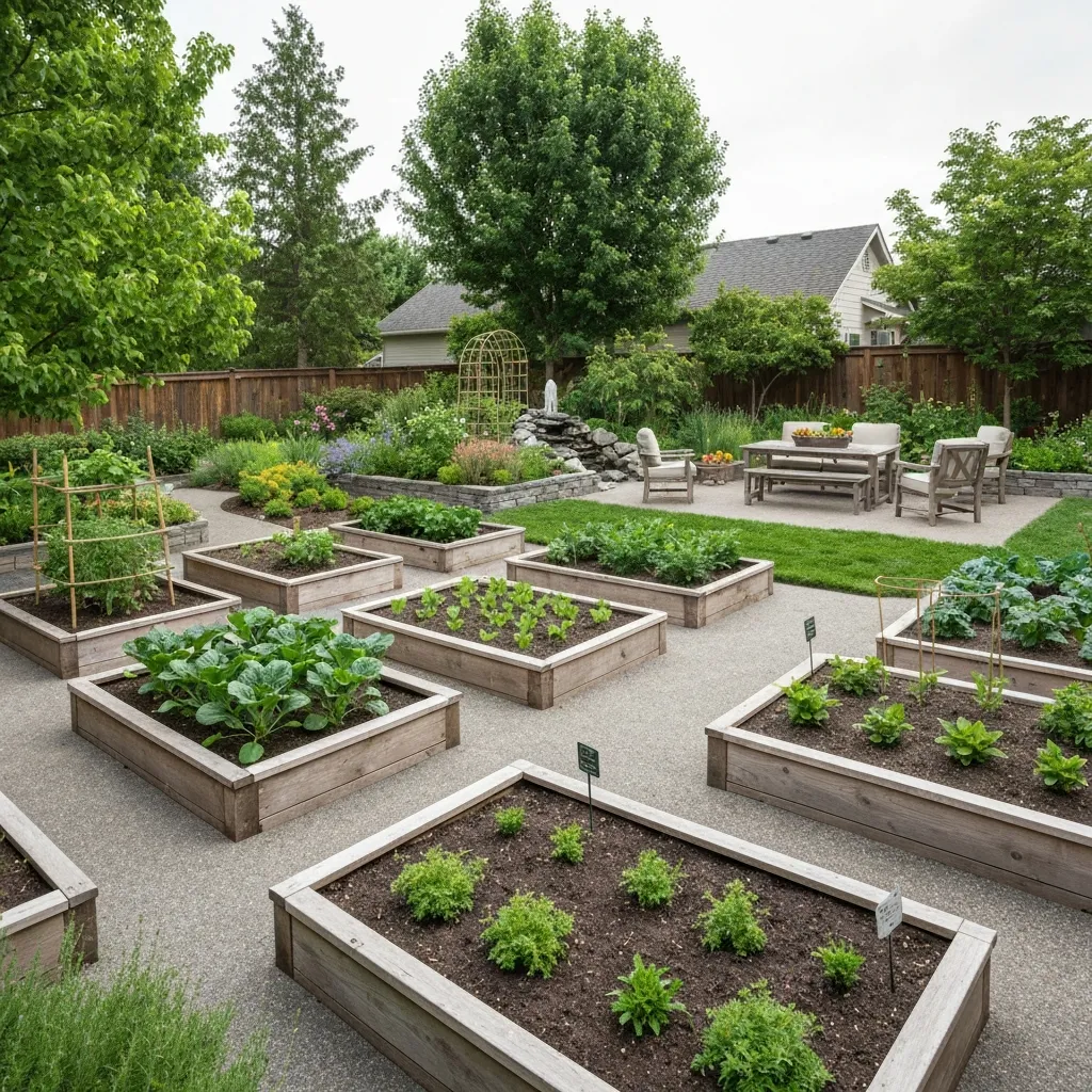 Raised Bed Vegetable Backyard Garden Ideas