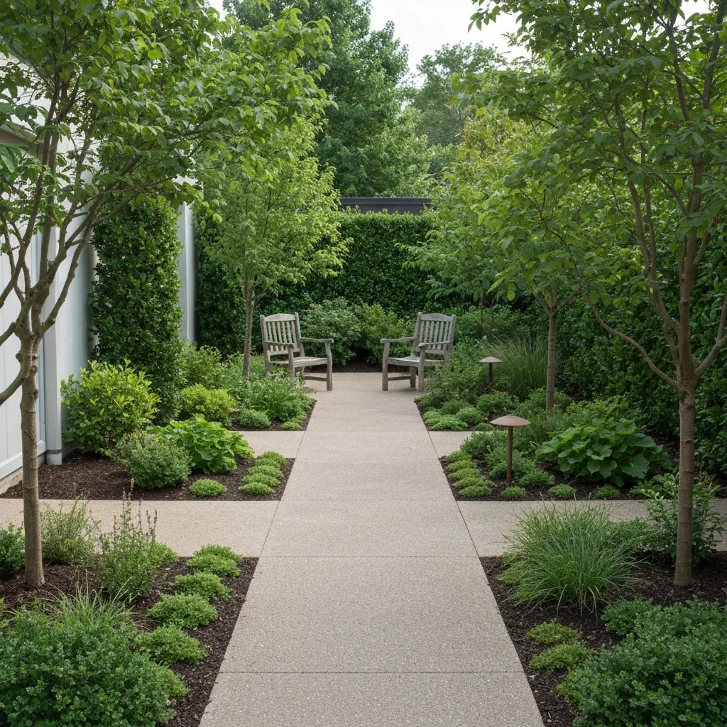 Narrow Side Yard Garden Pathway Ideas
