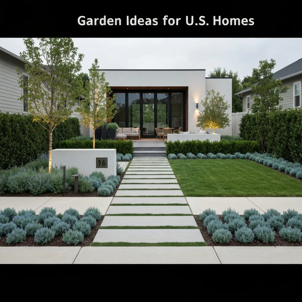 Front Yard Rock Garden Ideas for U.S. Homes