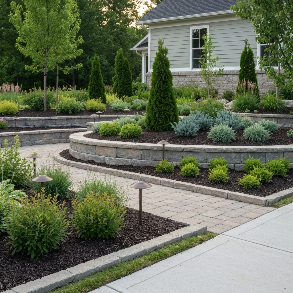 Nebraska Home Garden Front Yard Low-Water Ideas
