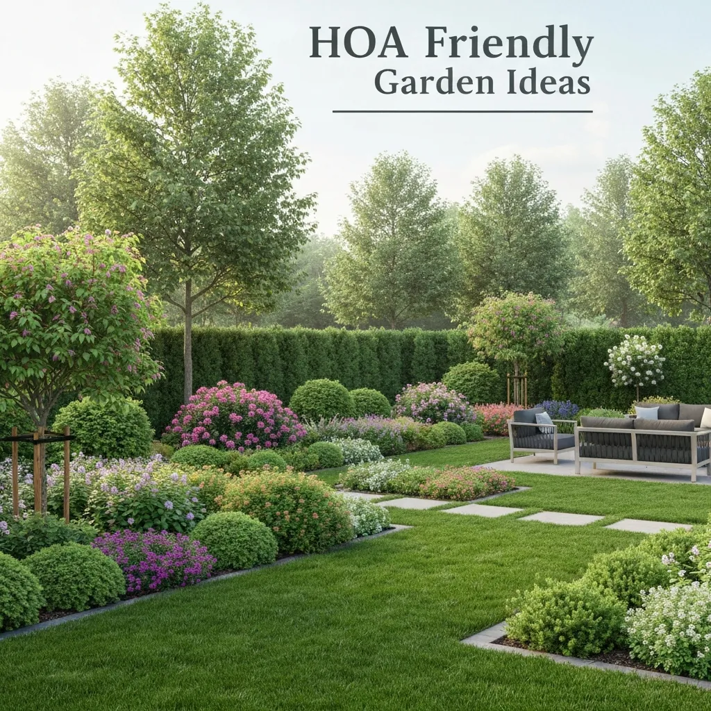 HOA-Friendly Front Yard Garden Ideas
