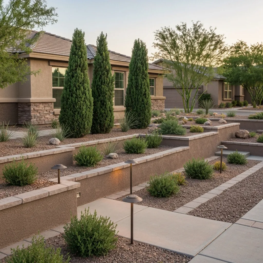 Arizona Desert Front Yard Desert Ideas
