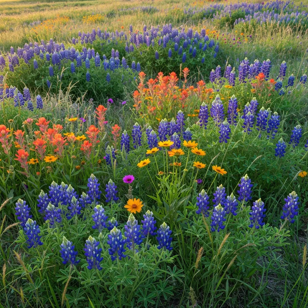 Native Texas Wildflower Gardens: Growing Bluebonnets & More