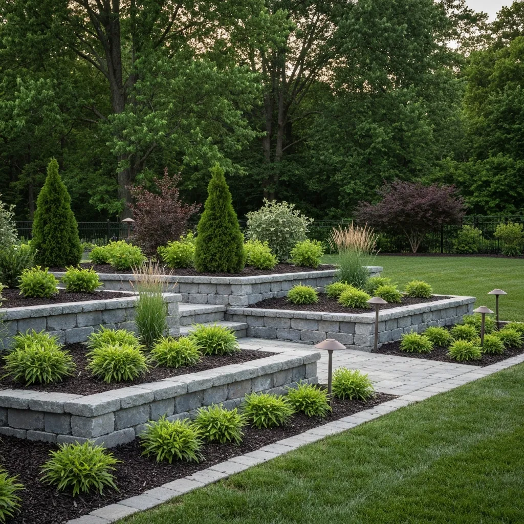 Maryland Suburban Front & Backyard Gardens: Native & Neat
