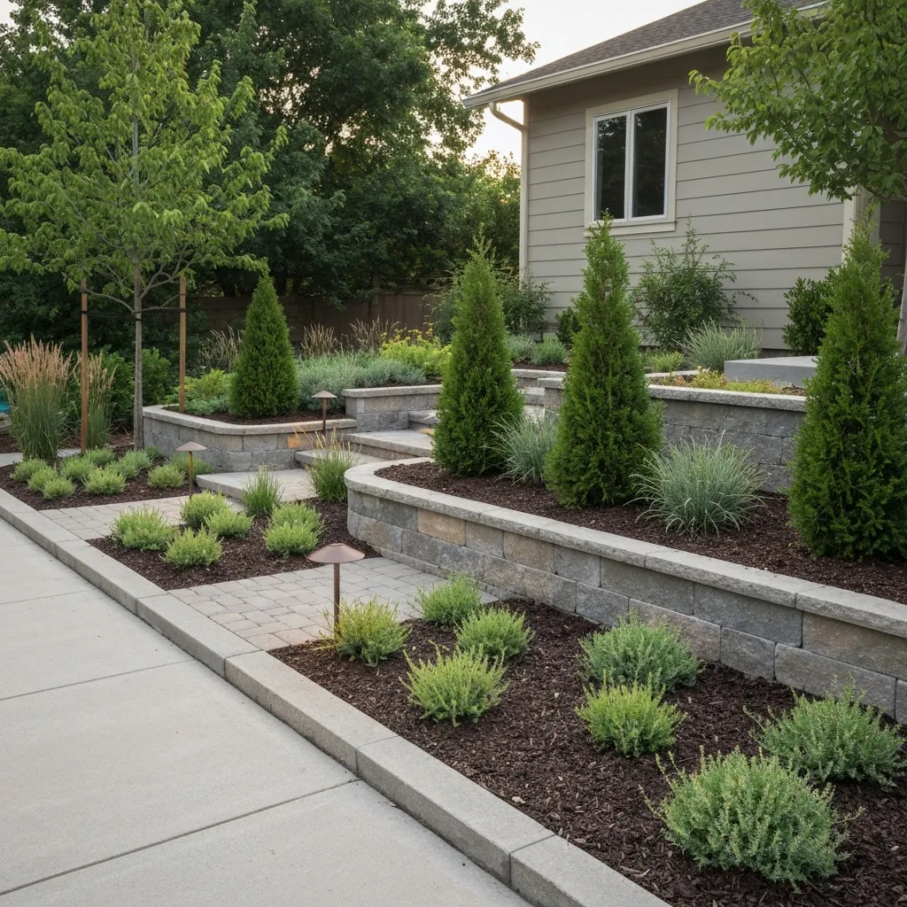 Front Yard Low-Water Ideas