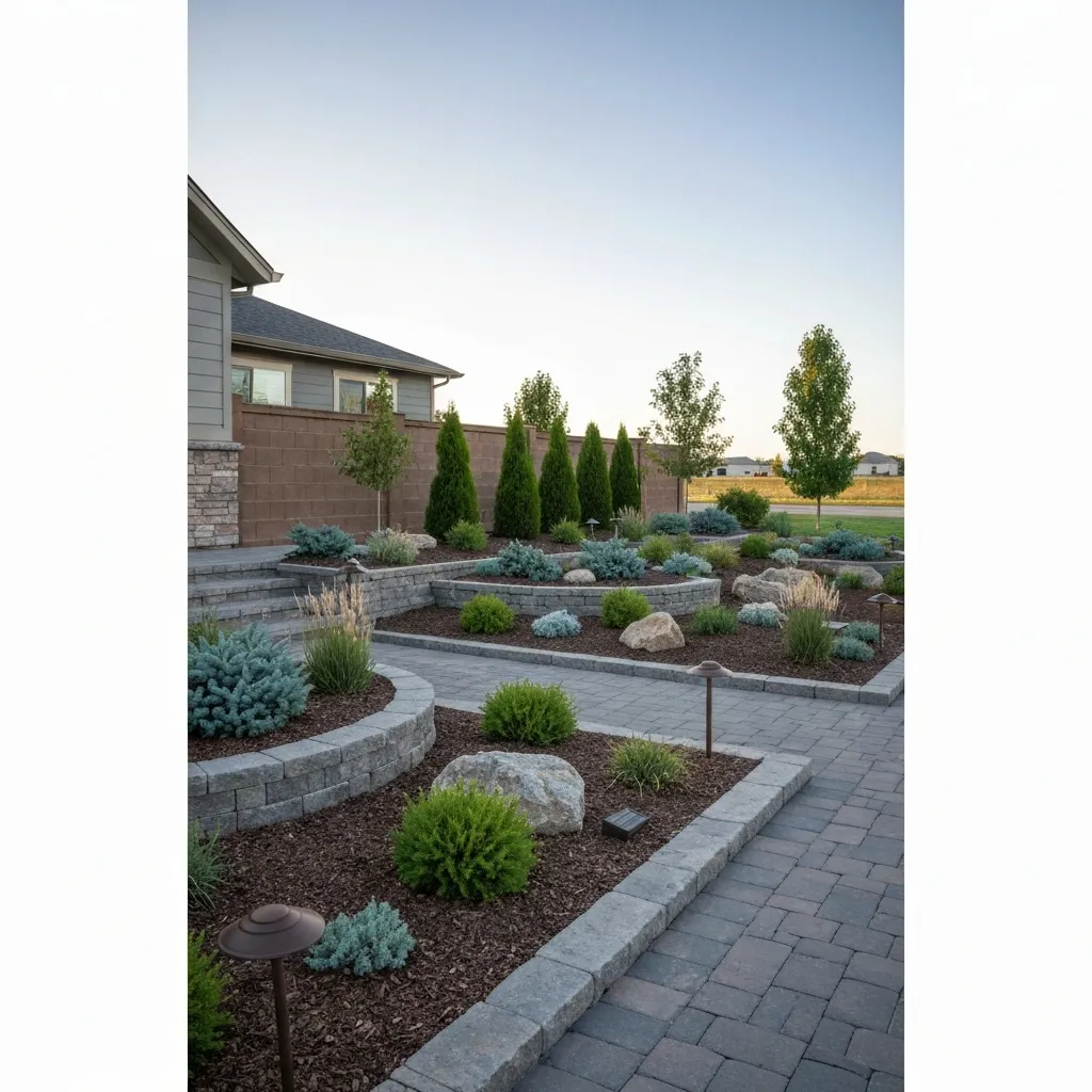 Idaho High-Desert Garden Front Yard: Drought Smart Designs