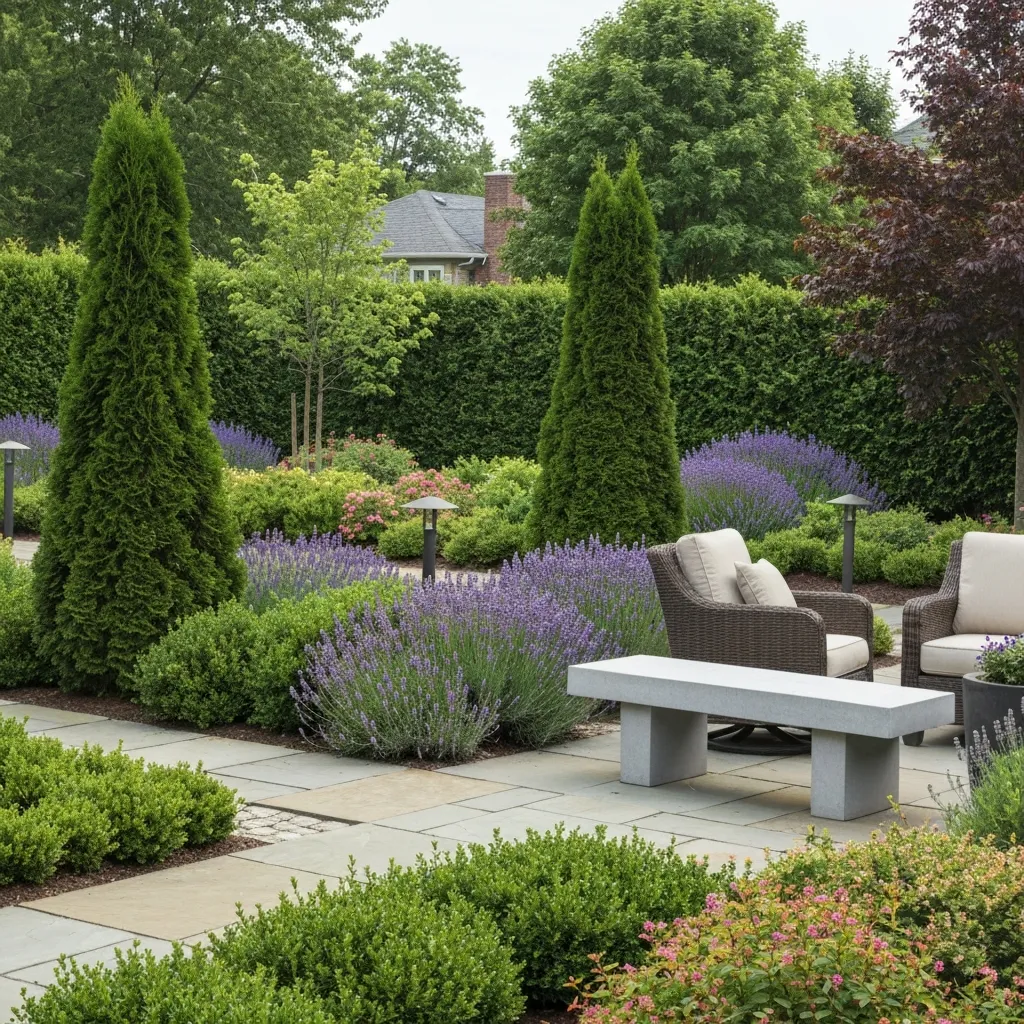 Fence Line Backyard Planting Ideas for Privacy