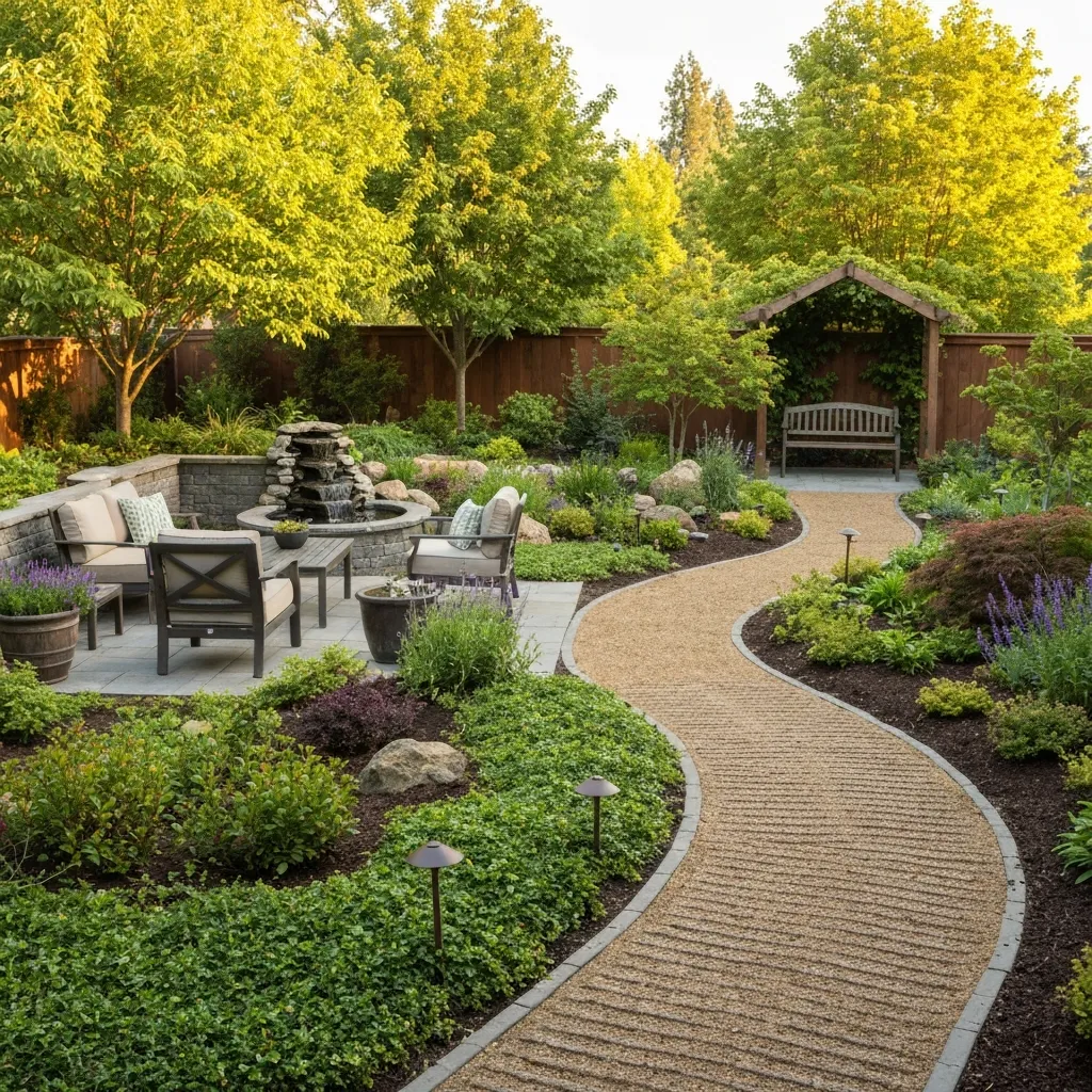 Wheelchair-Friendly Backyard Path Garden Ideas