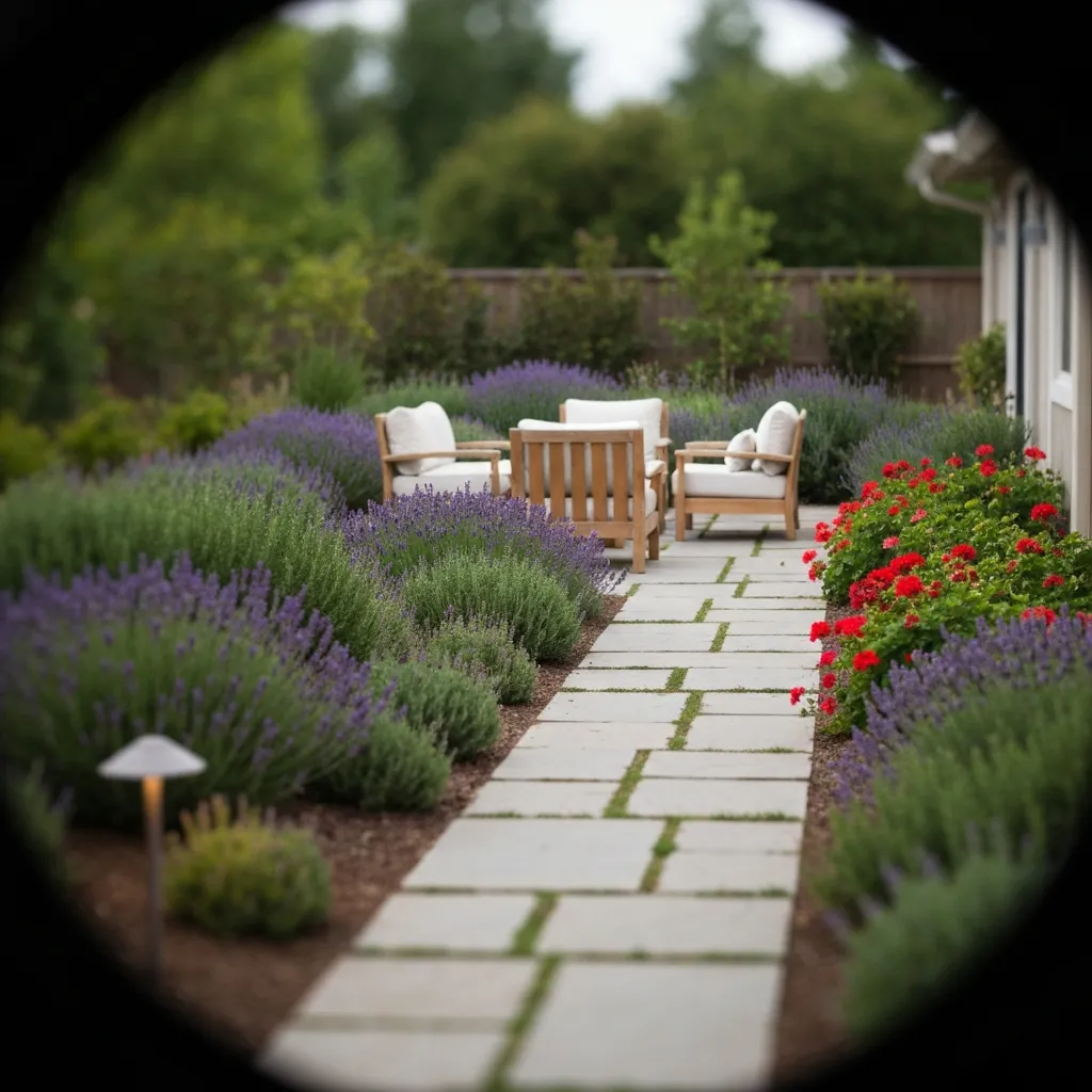 Coastal Cottage Backyard Garden Ideas