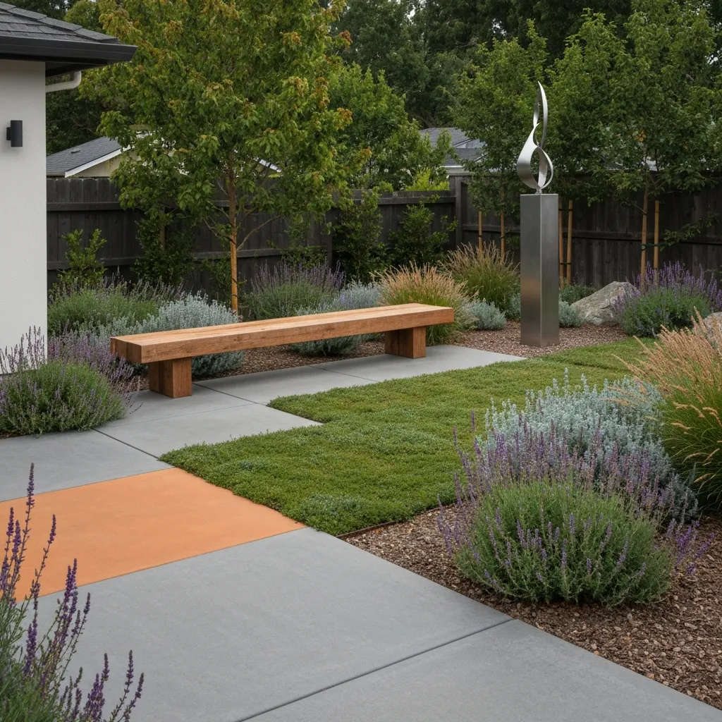 Low-Water Lawn Alternative Front Yard Ideas