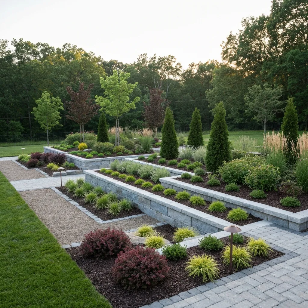 Virginia Tidewater & Piedmont Garden Designs Yard Modern