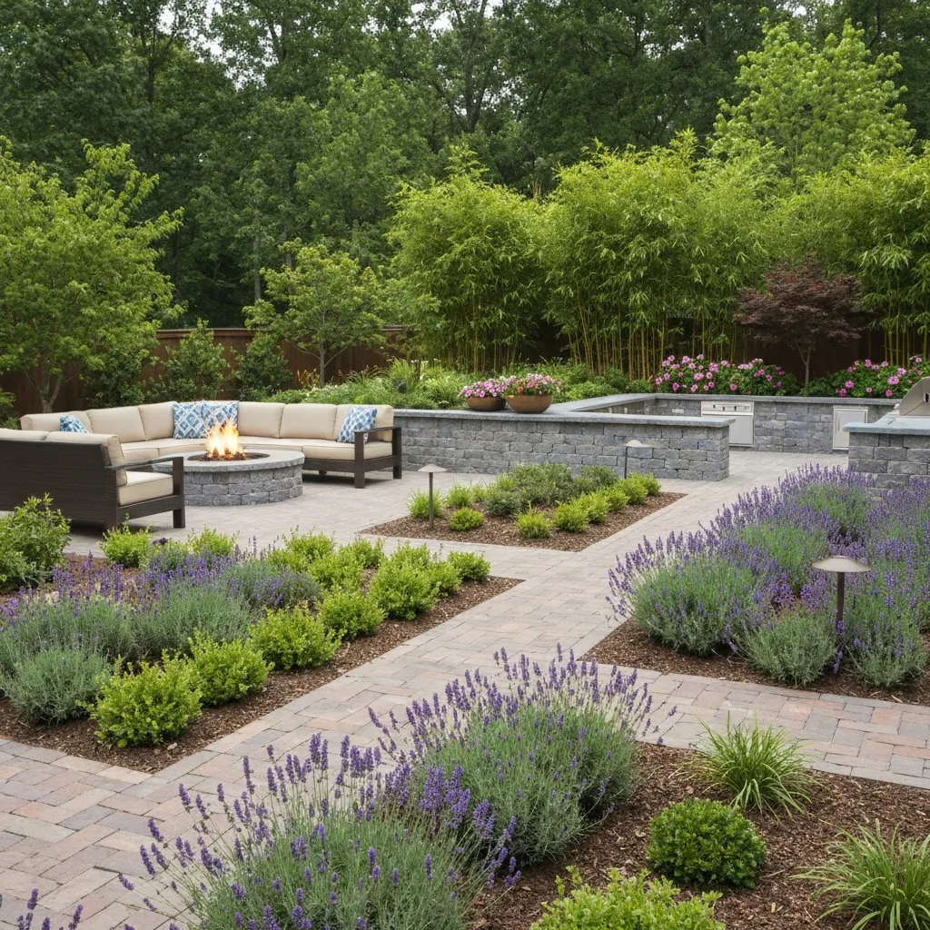 Backyard Deck Border Planting Ideas
