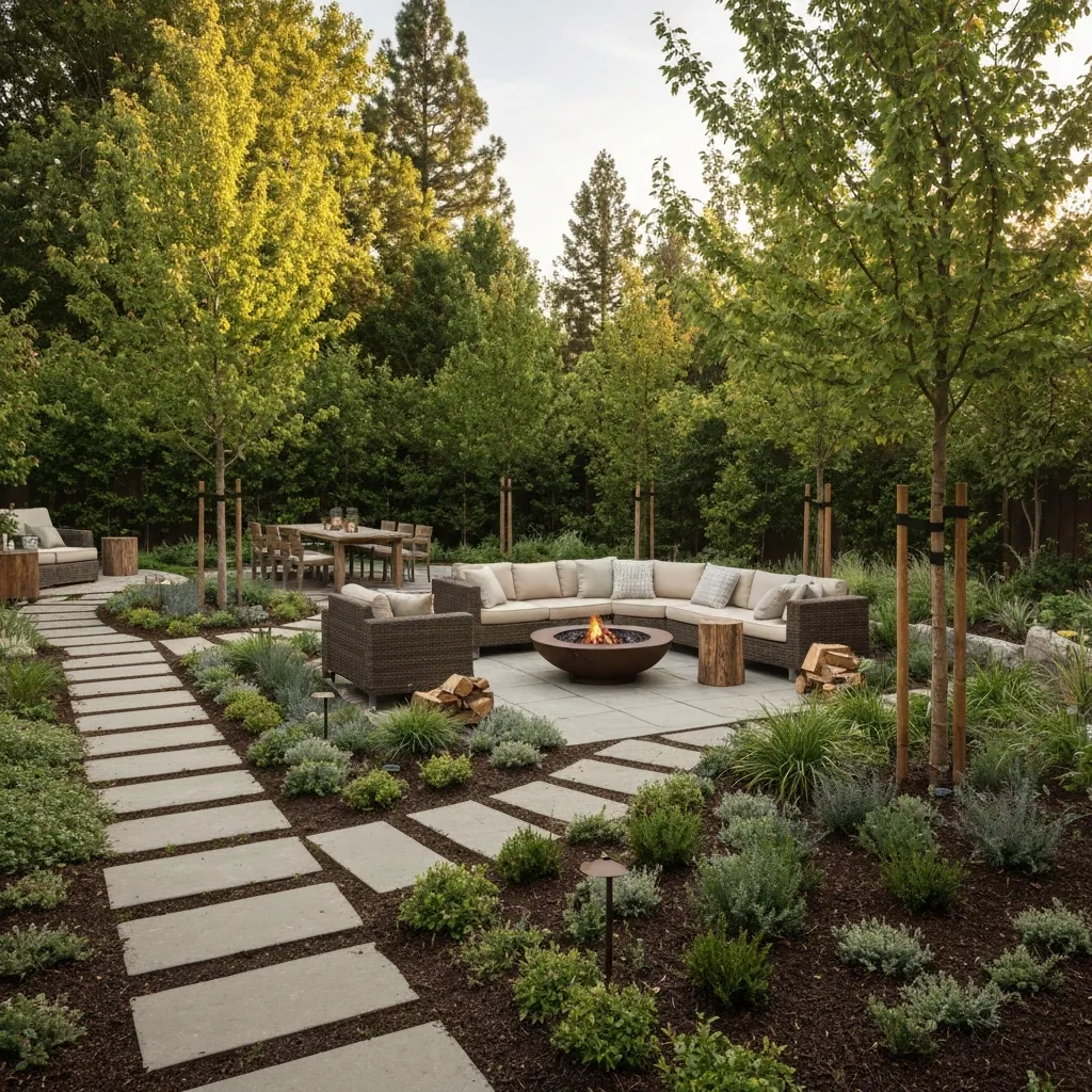Teen Hangout Backyard Garden Lounge Ideas