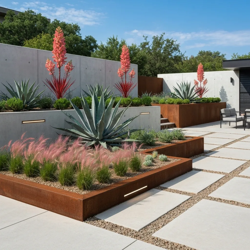 Modern Texas Garden Design: Contemporary Landscaping Ideas