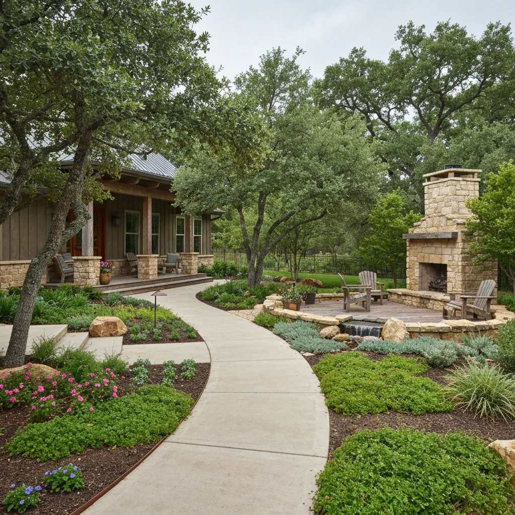 Ranch Home Front Yard Garden Ideas