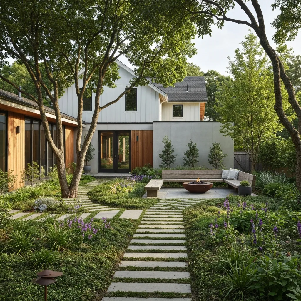 Modern Farmhouse Backyard Garden Ideas
